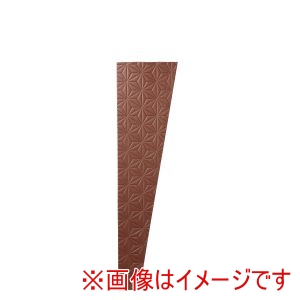 シンビ SHIMBI シンビ KZ-101 麻の葉 茶 KAZARU 和 シボ加工