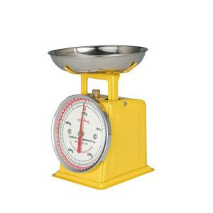 ダルトン DULTON ダルトン 100-126 ダイエットスケール 500g イエロー DULTON