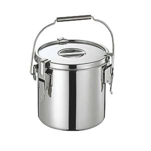 大屋金属 CLO モリブデン パッキン付 寸胴鍋 汁食缶 30cm 20.0L 吊付 クローバー 大屋金属