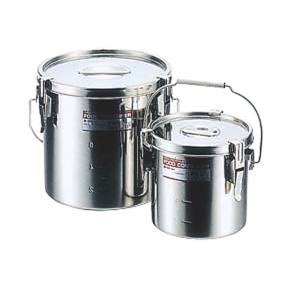 大屋金属 CLO モリブデン テーパーパッキン 汁食缶 18cm 目盛付 4.3L クローバー 大屋金属